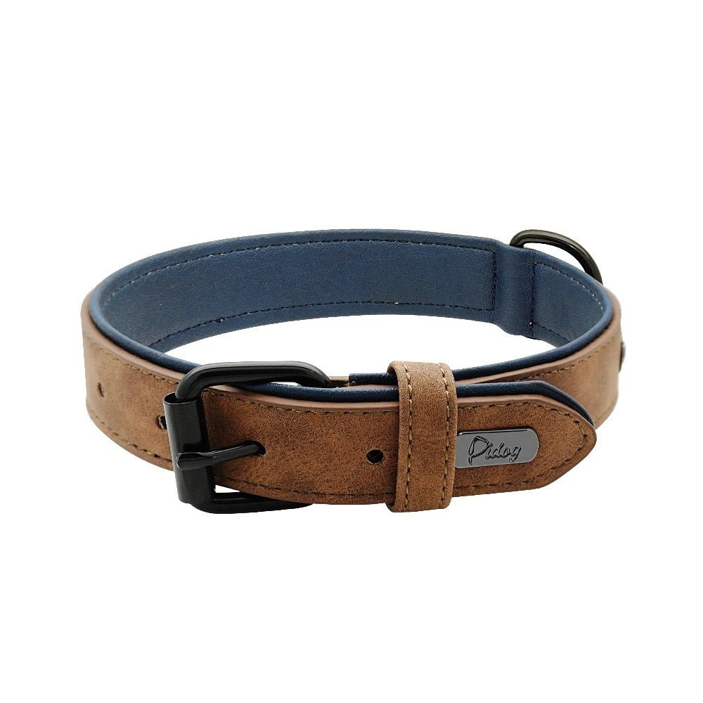 Collier en cuir pour chien | NatuDidog - TOUTOU VOYAGEUR