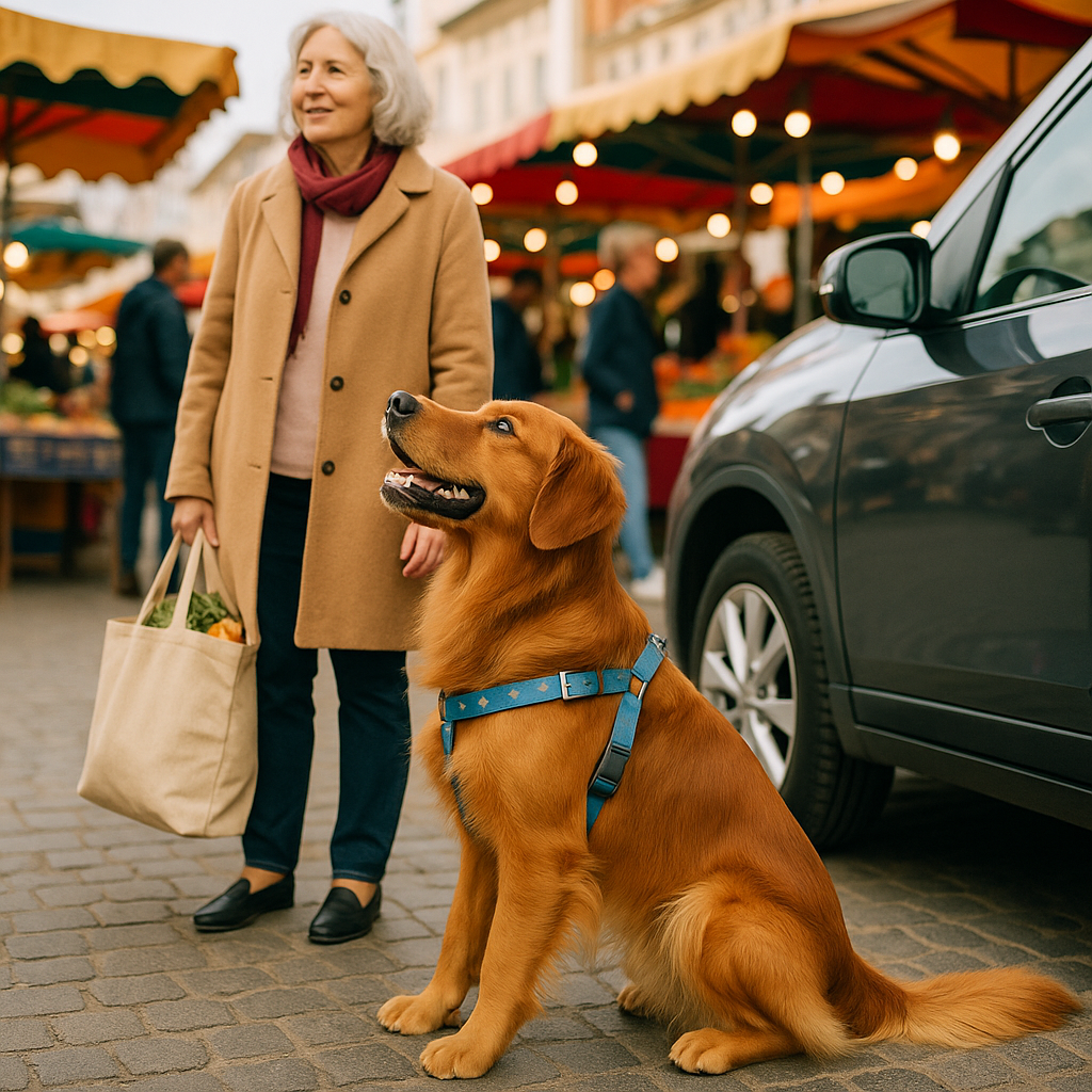 Harnais chien voiture | Os