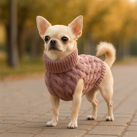 Pull chien TricotPerla  | ChienChaud