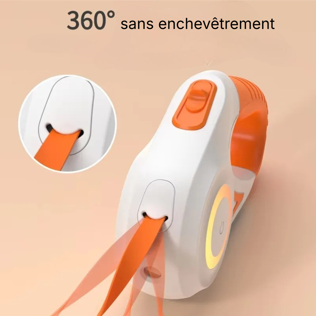 Laisse à enrouler pour chien | Brinny